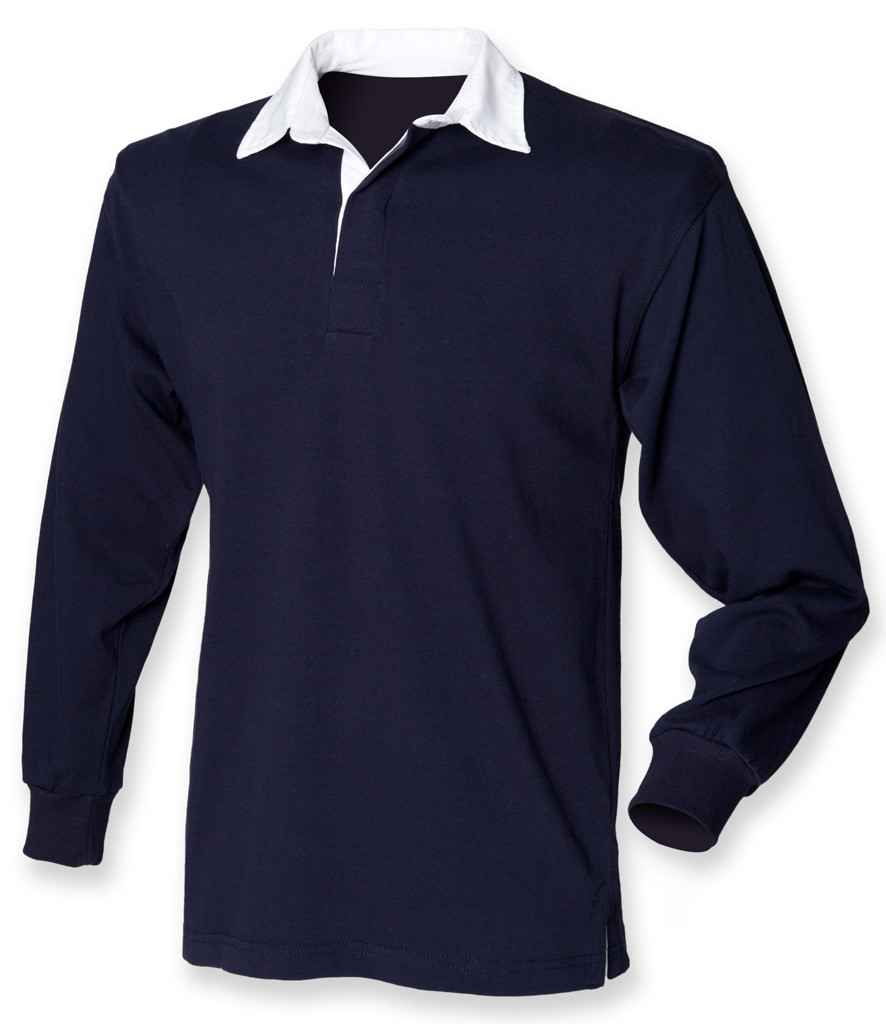 Front Row Original Rugby Shirt in Classic Design for Everyday Wear and Sport Activities