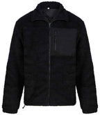 Front Row Recycled Sherpa Fleece Jacket with Cozy Warmth and Sustainable Design