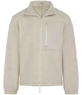 Front Row Recycled Sherpa Fleece Jacket | Natural