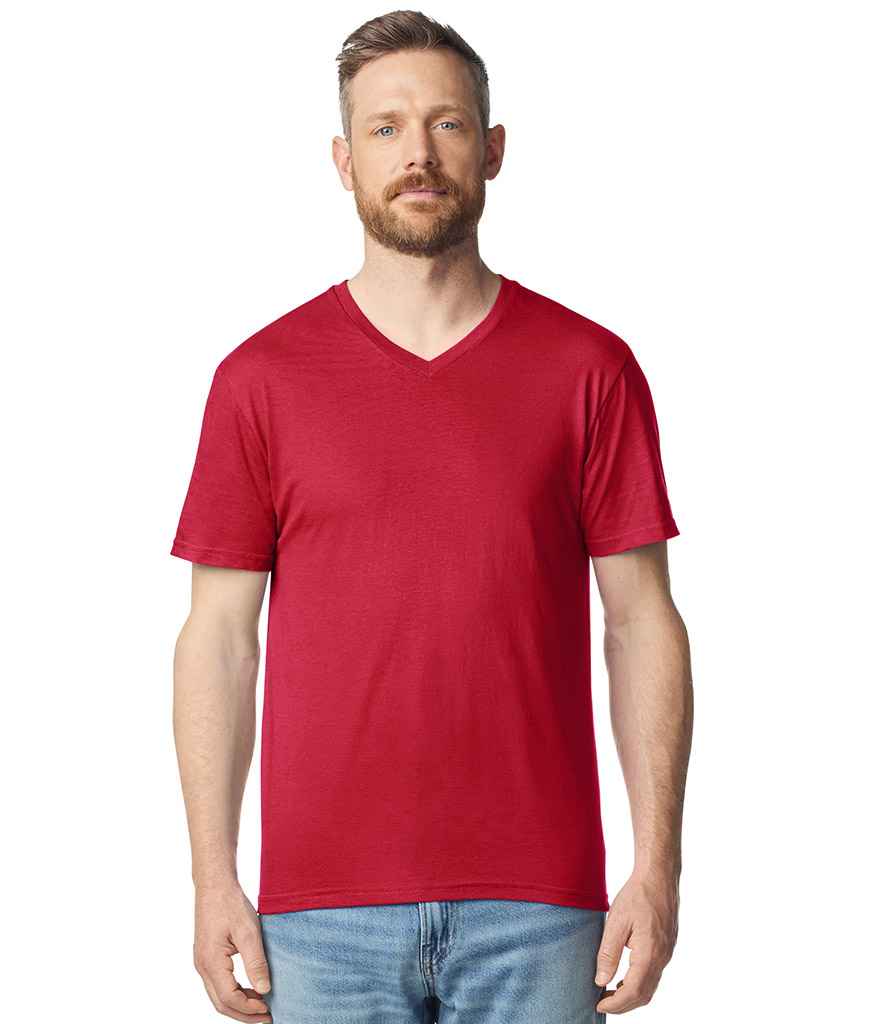 Gildan SoftStyle® V Neck T-Shirt – Comfortable, Stylish, and Durable Everyday Wear