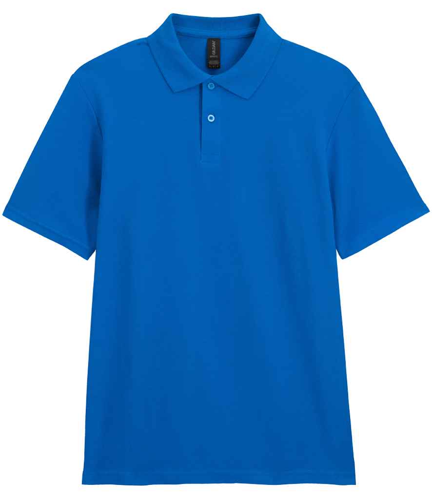 Gildan SoftStyle® Double Piqué Polo Shirt with Classic Fit and Durable Comfort