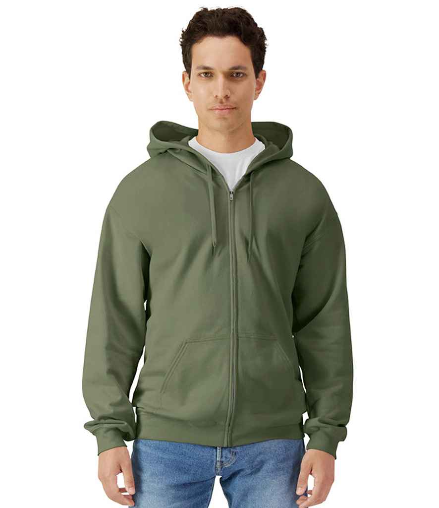 Gildan SoftStyle® Midweight Full Zip Hooded Sweatshirt