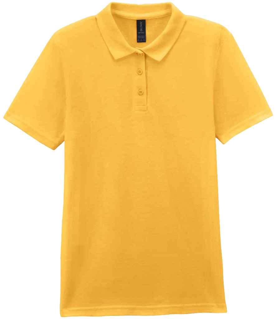 Gildan Ladies SoftStyle® Double Piqué Polo Shirt with Classic Fit and Durable Fabric