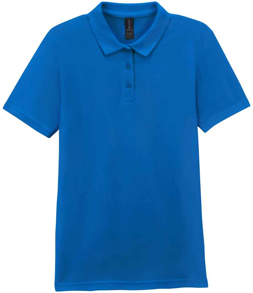 Gildan Ladies SoftStyle® Double Piqué Polo Shirt with Classic Fit and Premium Comfort
