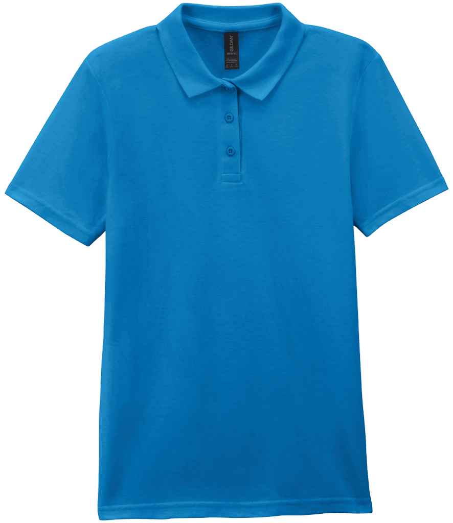 Gildan Ladies SoftStyle® Double Piqué Polo Shirt with Classic Fit and Premium Comfort
