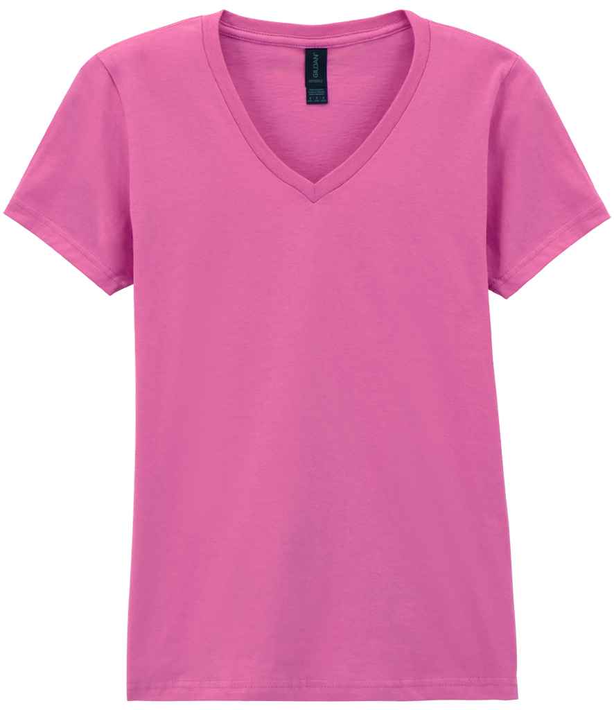 Gildan Ladies SoftStyle® V Neck T-Shirt – Comfortable, Stylish, and High-Quality Fabric