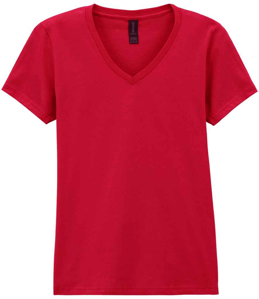 Gildan Ladies SoftStyle® V Neck T-Shirt – Comfortable, Stylish, and High-Quality Fabric