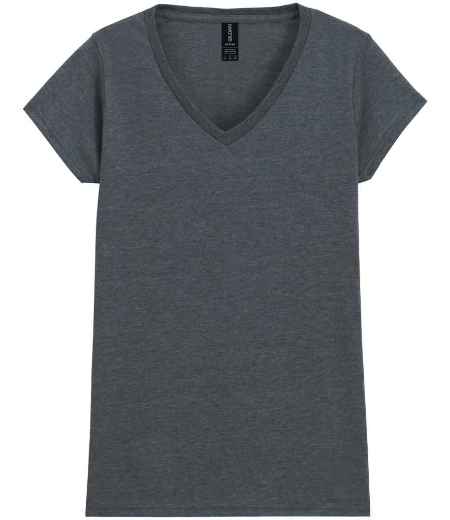 Gildan Ladies SoftStyle® V Neck T-Shirt – Comfortable, Stylish, and High-Quality Fabric