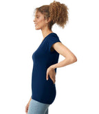 Gildan Ladies SoftStyle® V Neck T-Shirt – Comfortable, Stylish, and High-Quality Fabric