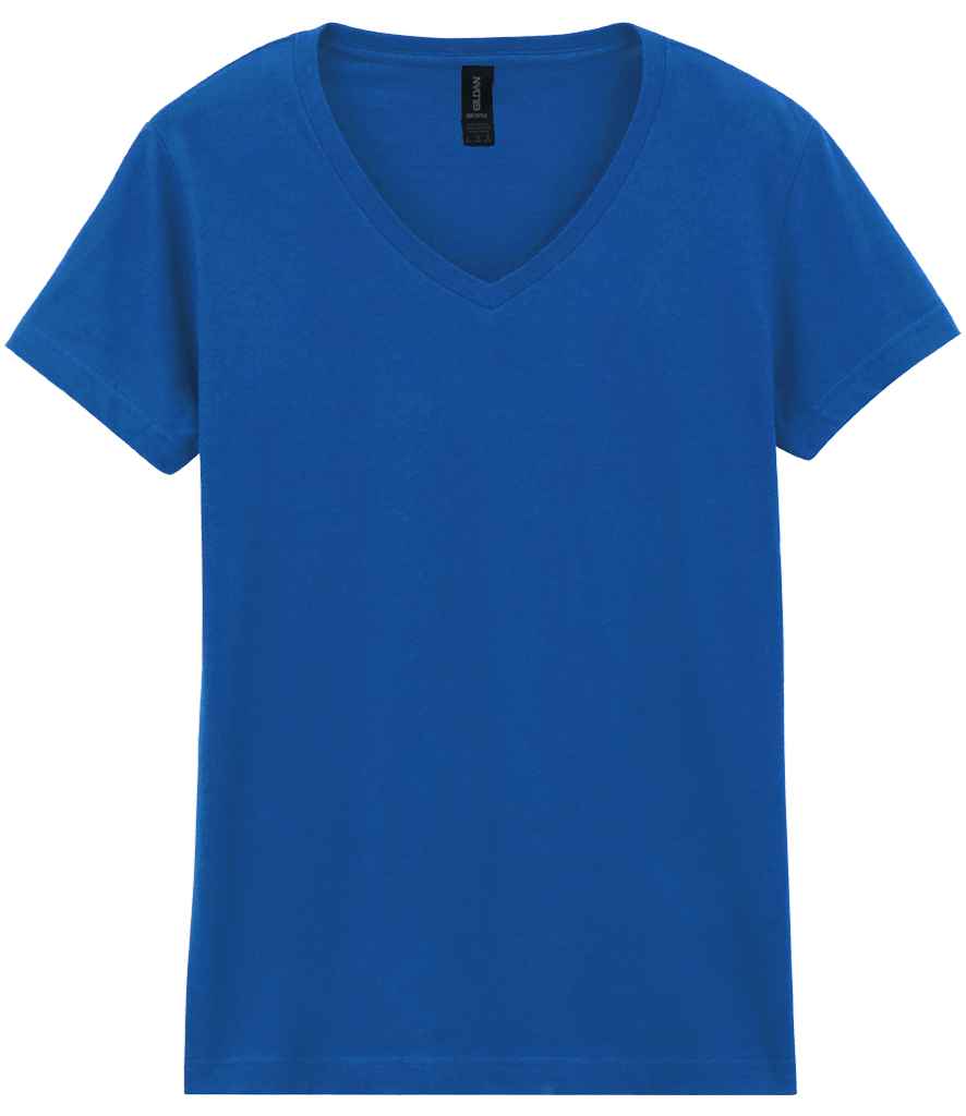 Gildan Ladies SoftStyle® V Neck T-Shirt – Comfortable, Stylish, and High-Quality Fabric