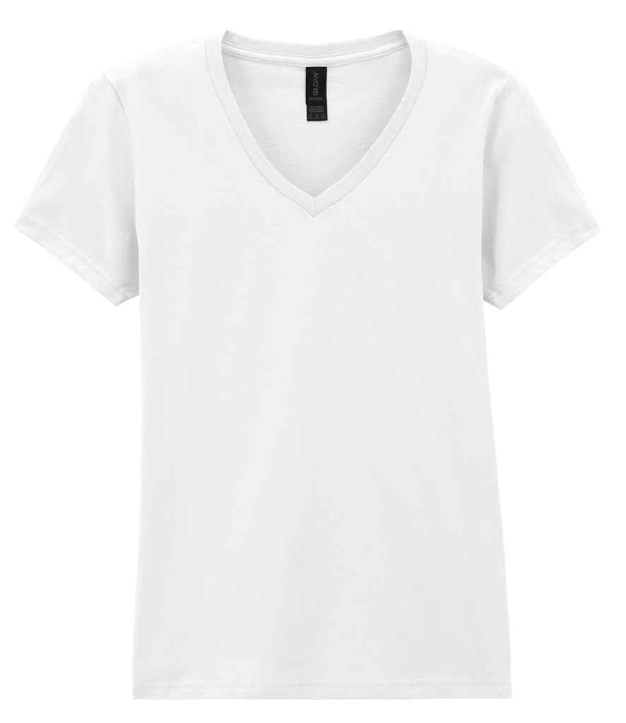 Gildan Ladies SoftStyle® V Neck T-Shirt – Comfortable, Stylish, and High-Quality Fabric