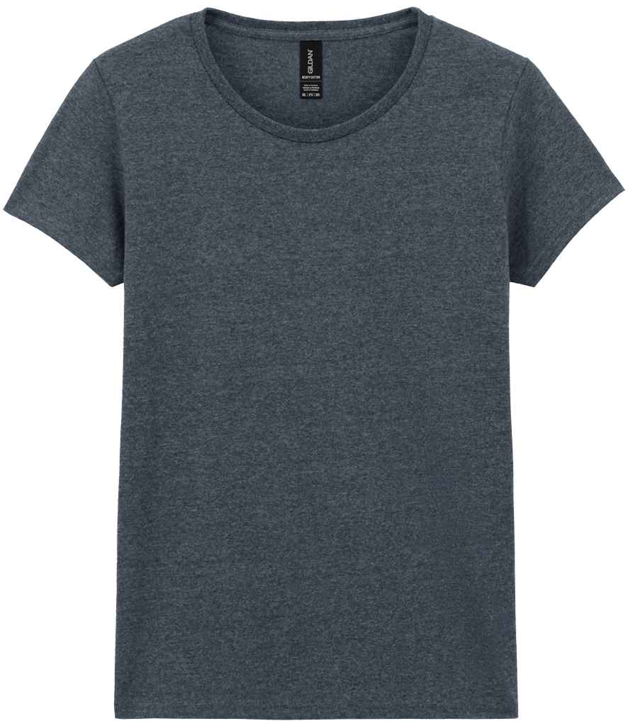 Gildan Ladies Heavy Cotton™ T-Shirt – Classic Comfortable Fit, Durable Fabric