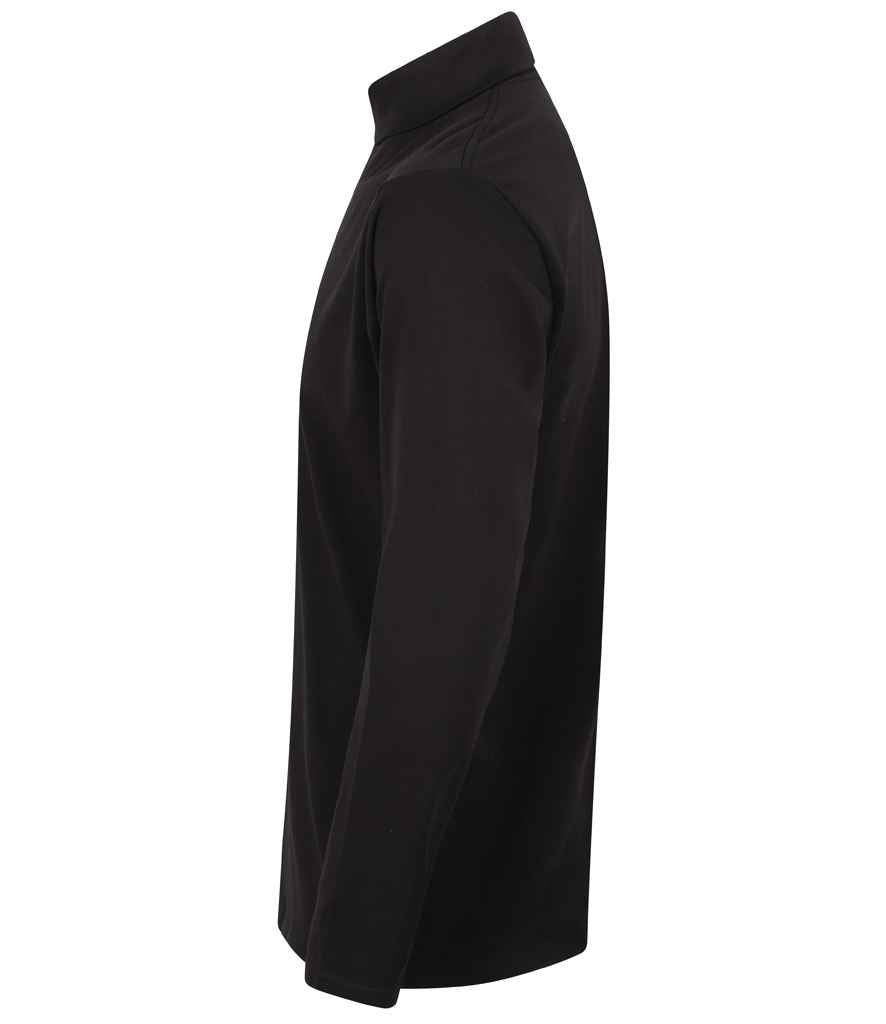 Henbury Long Sleeve Roll Neck Top with Classic Fit and Comfortable Fabric