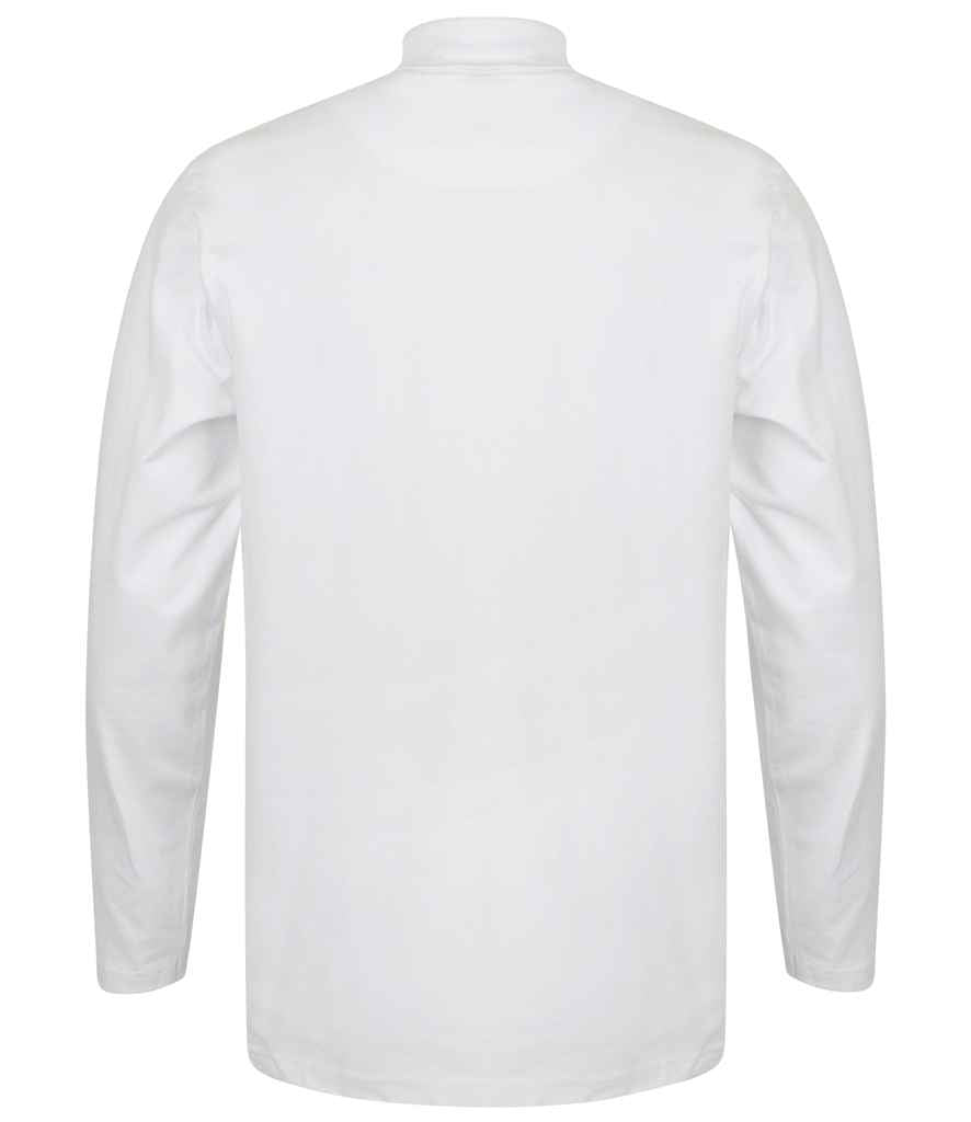 Henbury Long Sleeve Roll Neck Top with Classic Fit and Comfortable Fabric