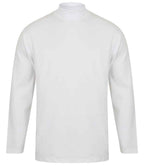 Henbury Long Sleeve Roll Neck Top with Classic Fit and Comfortable Fabric