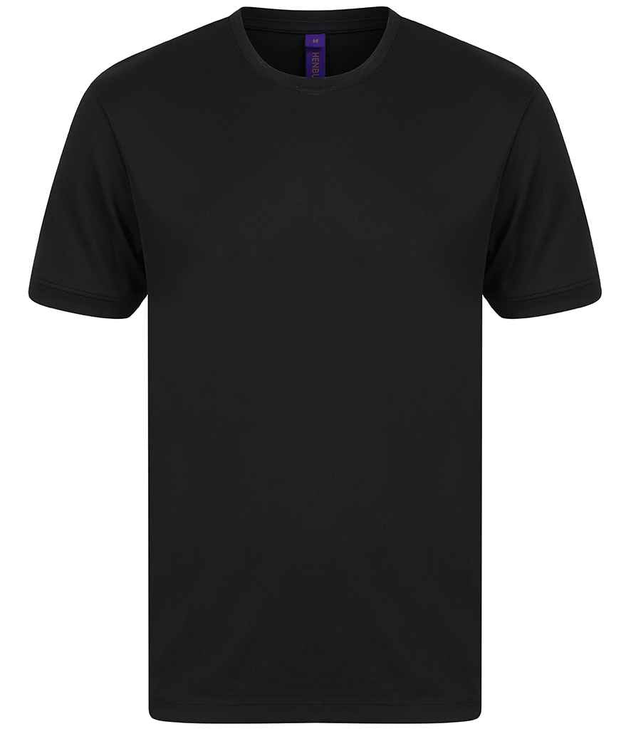 Henbury HiCool® Performance T-Shirt with Moisture-Wicking Technology and Breathable Fabric