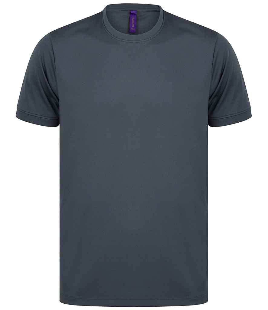 Henbury HiCool® Performance T-Shirt with Moisture-Wicking Technology and Breathable Fabric