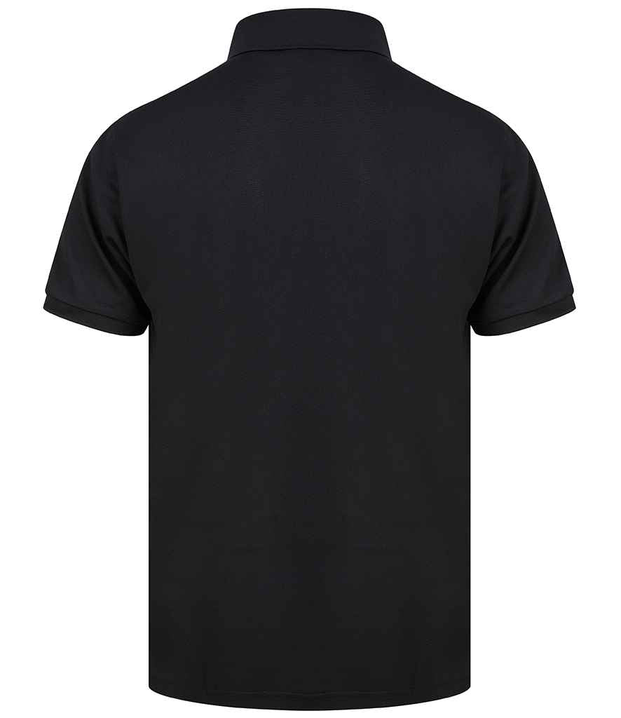Henbury Recycled Polyester Piqué Polo Shirt with Sustainable Fabric and Classic Fit