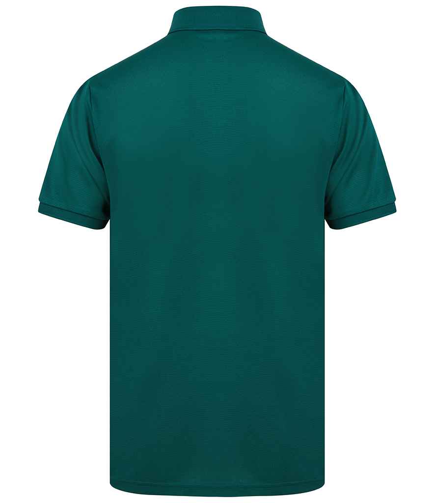 Henbury Recycled Polyester Piqué Polo Shirt with Sustainable Fabric and Classic Fit