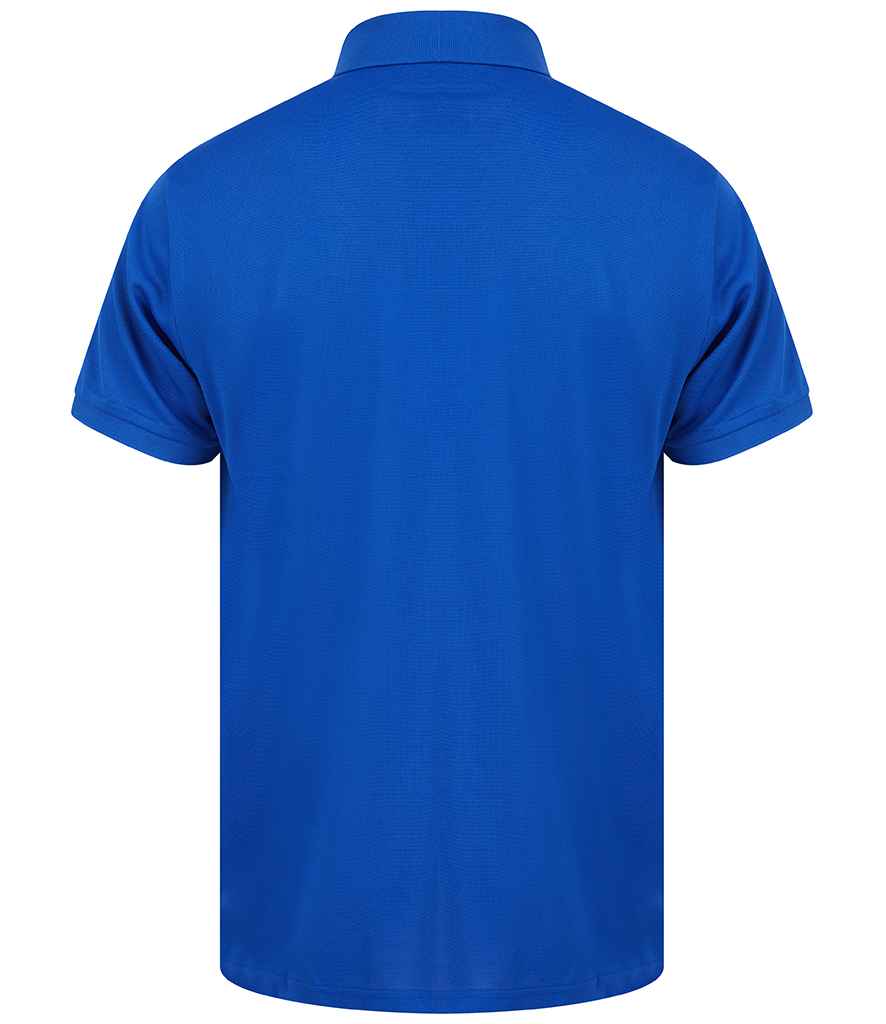 Henbury Recycled Polyester Piqué Polo Shirt with Sustainable Fabric and Classic Fit