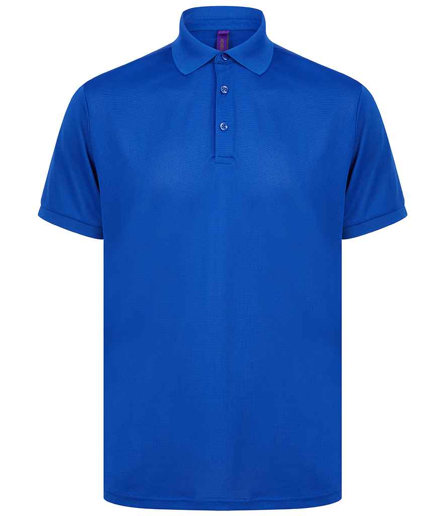 Henbury Recycled Polyester Piqué Polo Shirt with Sustainable Fabric and Classic Fit