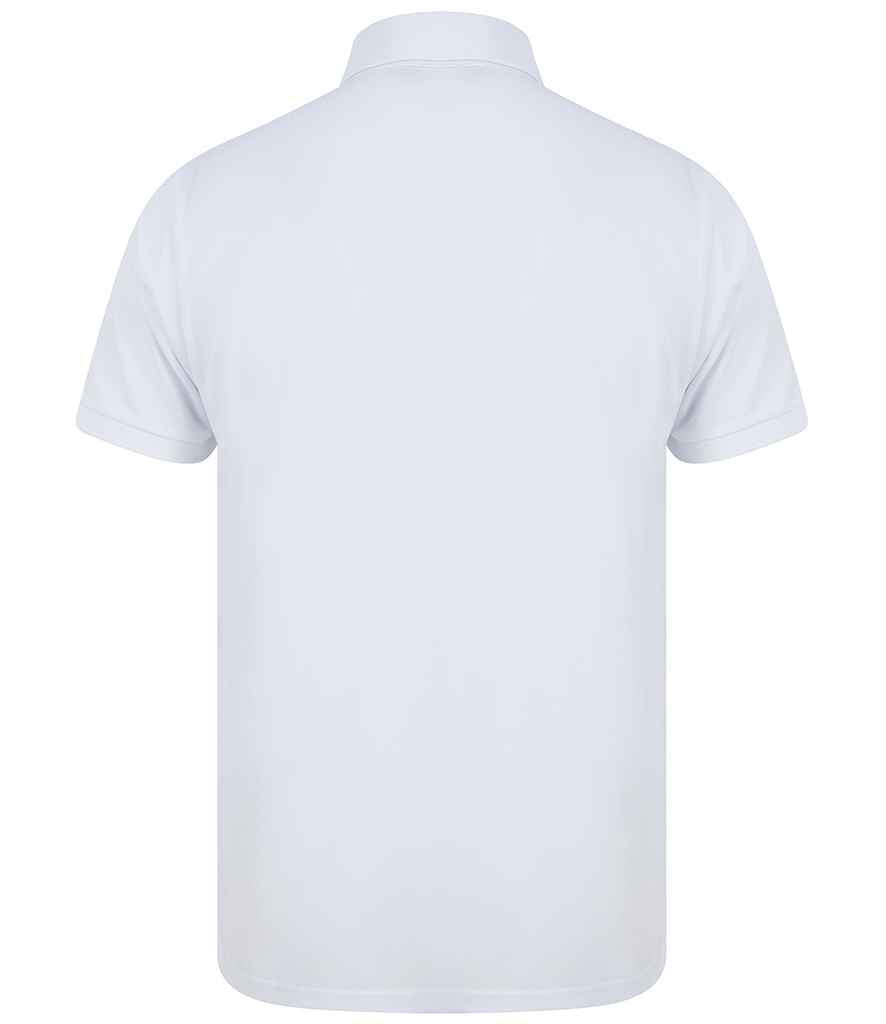 Henbury Recycled Polyester Piqué Polo Shirt with Sustainable Fabric and Classic Fit
