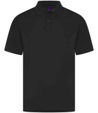 Henbury Coolplus® Wicking Piqué Polo Shirt with Moisture-Wicking Technology