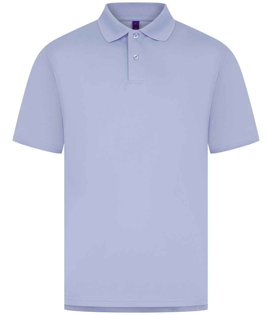 Henbury Coolplus® Wicking Piqué Polo Shirt with Moisture-Wicking Performance and Breathable Fabric