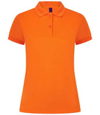 Henbury Ladies Coolplus® Wicking Piqué Polo Shirt