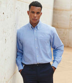 Henbury Long Sleeve Classic Oxford Shirt