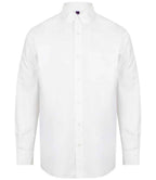 Henbury Long Sleeve Classic Oxford Shirt