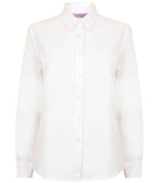 Henbury Ladies Long Sleeve Classic Oxford Shirt