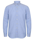 Henbury Modern Long Sleeve Classic Fit Oxford Shirt