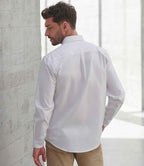 Henbury Modern Long Sleeve Classic Fit Oxford Shirt