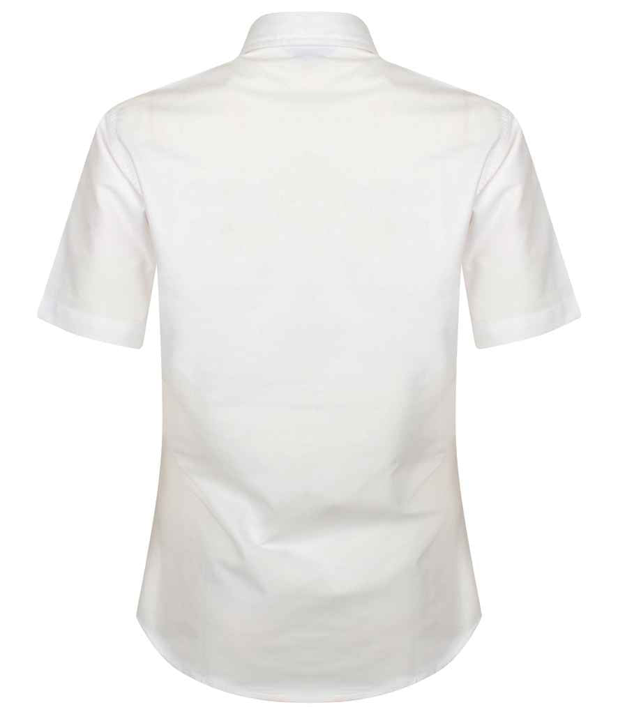 Henbury Ladies Short Sleeve Classic Oxford Shirt