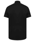 Henbury Modern Short Sleeve Slim Fit Oxford Shirt