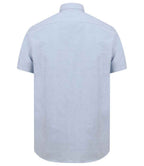 Henbury Modern Short Sleeve Slim Fit Oxford Shirt