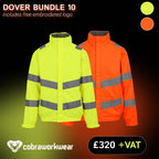 Hi-Vis Dover Jacket x10 Package