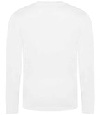 AWDis Cool Long Sleeve Wicking T-Shirt | Arctic White