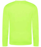 AWDis Cool Long Sleeve Wicking T-Shirt | Electric Green