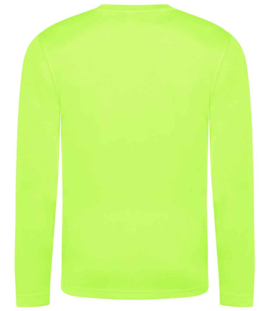AWDis Cool Long Sleeve Wicking T-Shirt | Electric Green