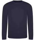 AWDis Cool Long Sleeve Wicking T-Shirt | French Navy