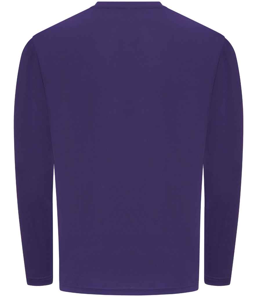AWDis Cool Long Sleeve Wicking T-Shirt | Purple
