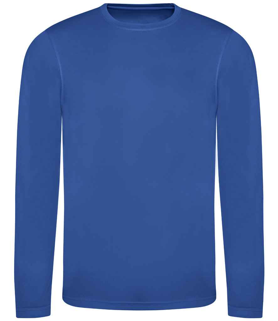 AWDis Cool Long Sleeve Wicking T-Shirt | Royal Blue