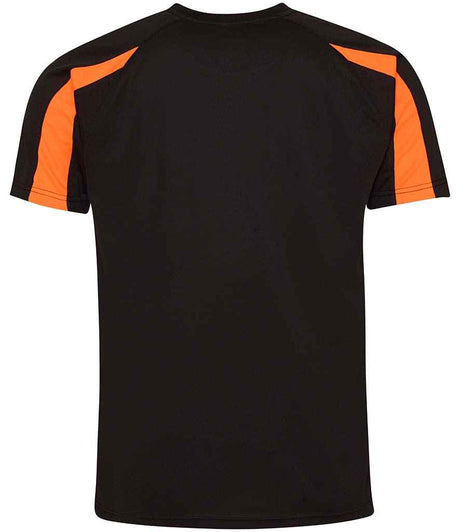 JC003 Jet Black/Electric Orange Back