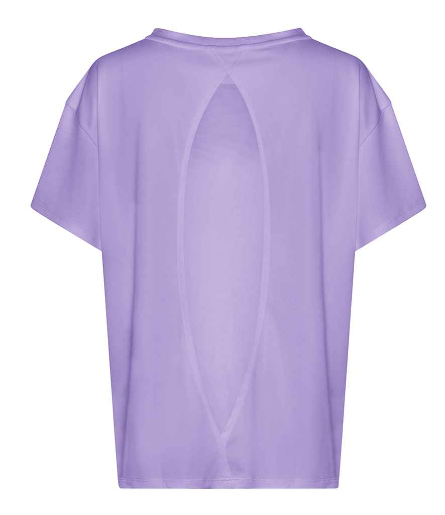 AWDis Ladies Cool Open Back T-Shirt | Digital Lavender