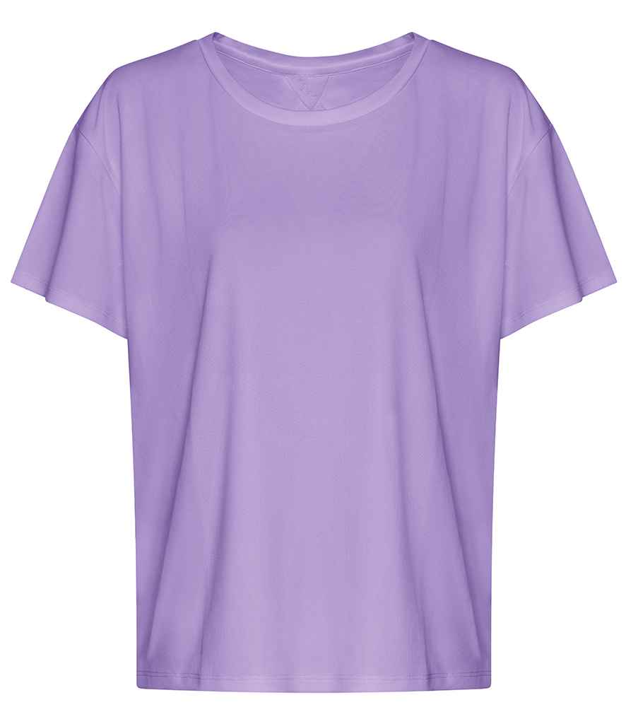 AWDis Ladies Cool Open Back T-Shirt | Digital Lavender
