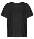 AWDis Ladies Cool Open Back T-Shirt | Jet Black