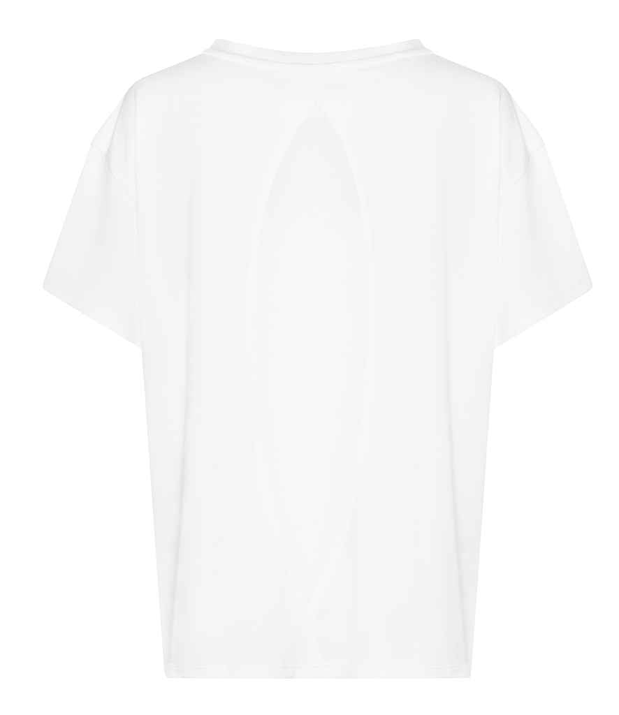 AWDis Ladies Cool Open Back T-Shirt | White