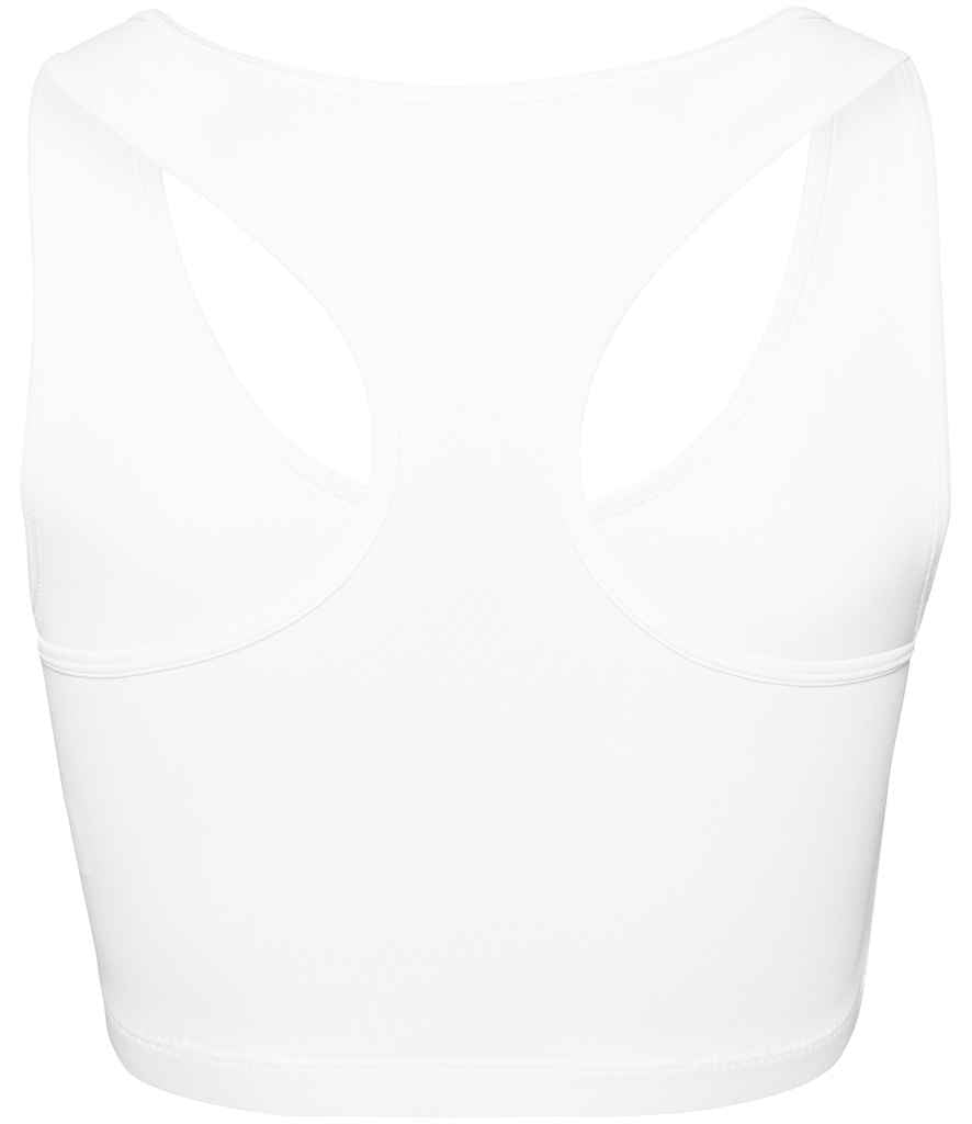 AWDis Ladies Cool Sports Crop Top | Arctic White